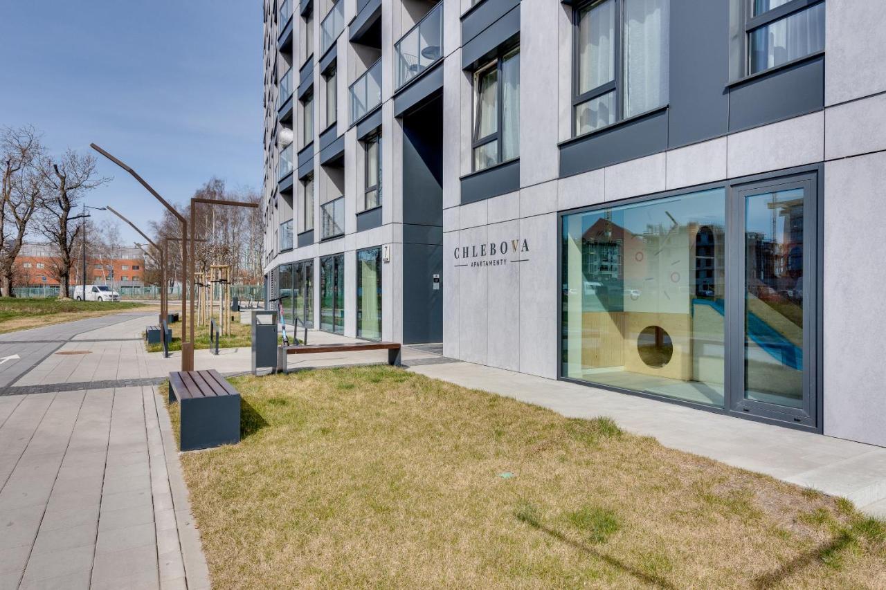 Chlebova Prestige By Elite Apartments グダニスク エクステリア 写真